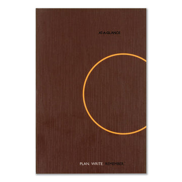 AT-A-GLANCE® One-day-per-page Planning Notebook, 9 X 6, Dark Brown-orange Cover, 12-month (jan To Dec): 2022 freeshipping - TVN Wholesale